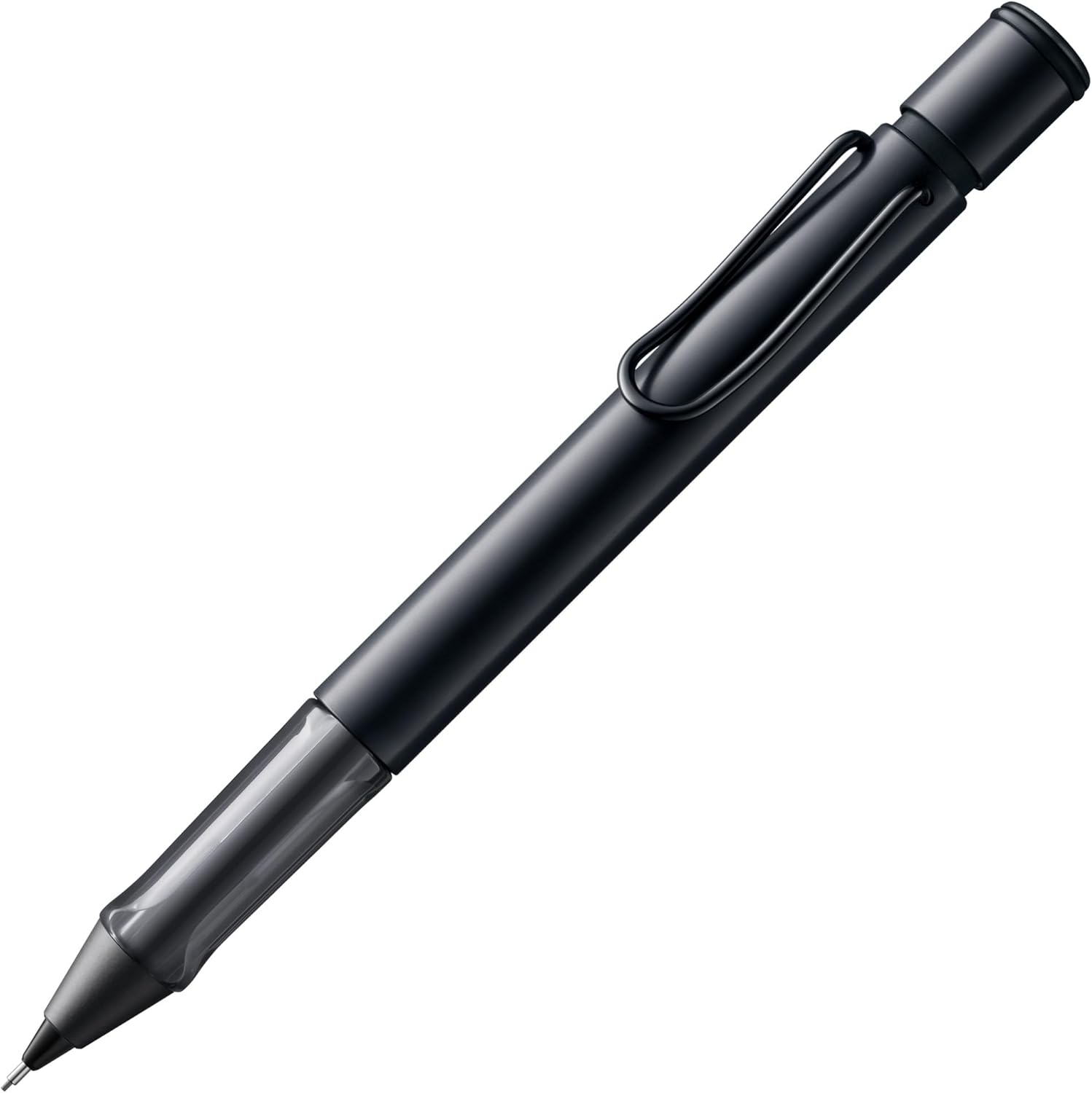 LAMY AL-star graphite - Mechanical Pencil with transparent, ergonomic grip & lightweight aluminum body - including LAMY M 41 fine line refill 0.5 mm & eraser tip
