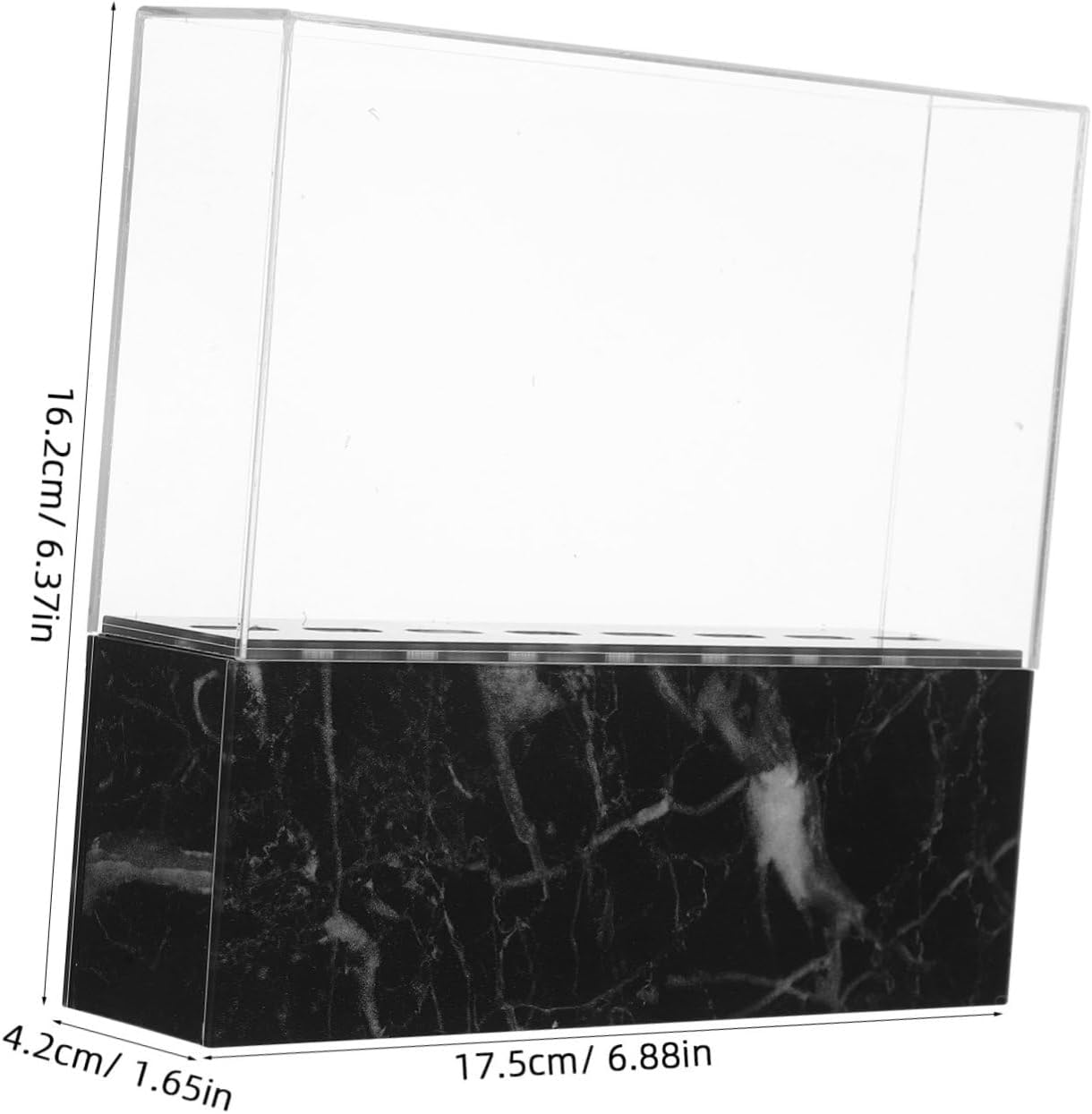 CALLARON Acrylic Tweezers Display Rack with 8 Holes for Salon Use image 2