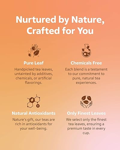 Vista 18 de LOVARE Paquete variado de té surtido, paquete de 32 por caja, fabricado en Ucrania, juego de 4 bolsas de té envueltas individualmente, paquete