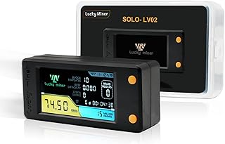 Bitcoins Miner USB Lucky Miner V2 for Home Use 250KH/S 1W Mini Display Crypto Miner Solo Lottery Miner with Low Power Consumption 2.4GWiFi Connection, and USB-C Power