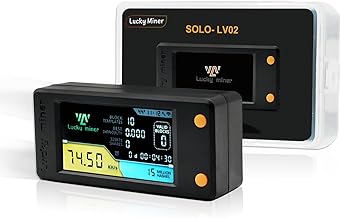 Bitcoins Miner USB Lucky Miner V2 for Home Use 250KH/S 1W Mini Display Crypto Miner Solo Lottery Miner with Low Power Consumption 2.4GWiFi Connection, and USB-C Power