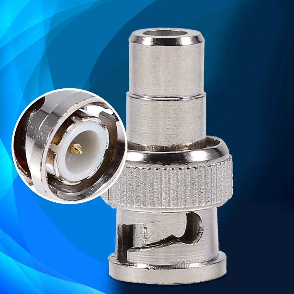 Diyeeni BNC Adapters,10pcs BNC Metal Alloy Male to RCA Female Connector with Increased Corrosion Protection for CCTV Video System And Commercial Grade Video Equipment - Image 4
