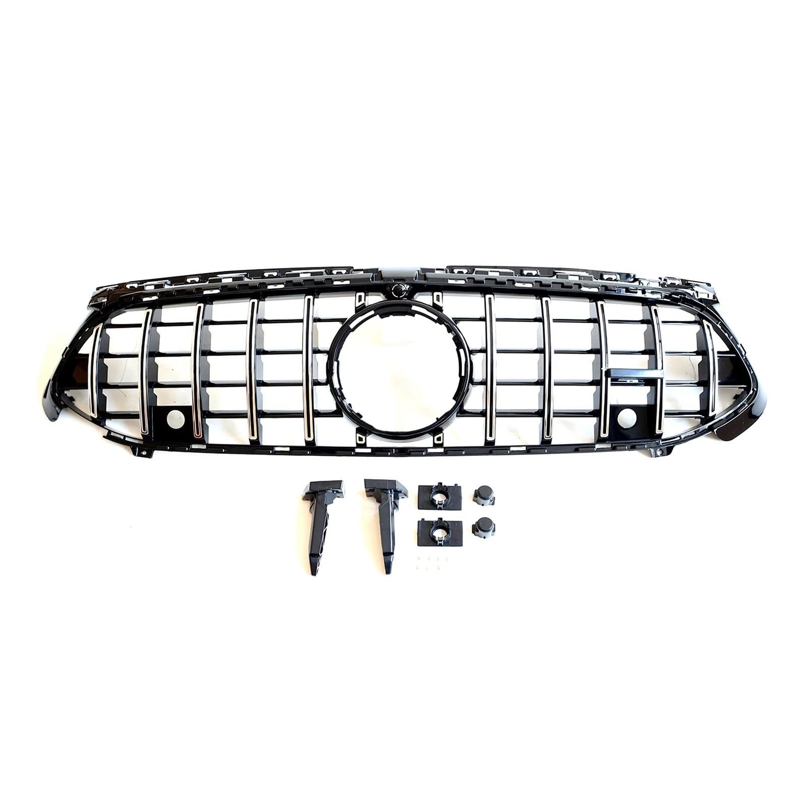 Grille calandre Mercedes W177 argent pour réparer un pare-chocs supérieur cassé