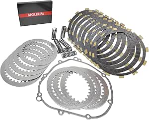 Friction Plates & Springs & Gasket For Kawasaki Bayou 300 KLF300C 4X4 1989-2005 - Foto 6