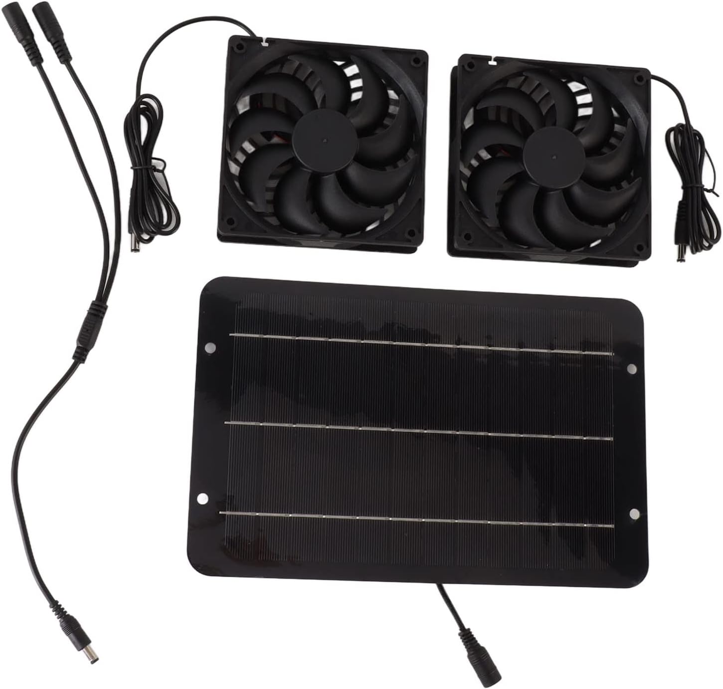 Solar Powered Fan Kit, Efficient Conversion Waterproof