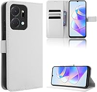 Vista 20 de Case for Honor X7a - Funda de piel sintética con tapa para Honor X7a RKY-LX2, color marrón