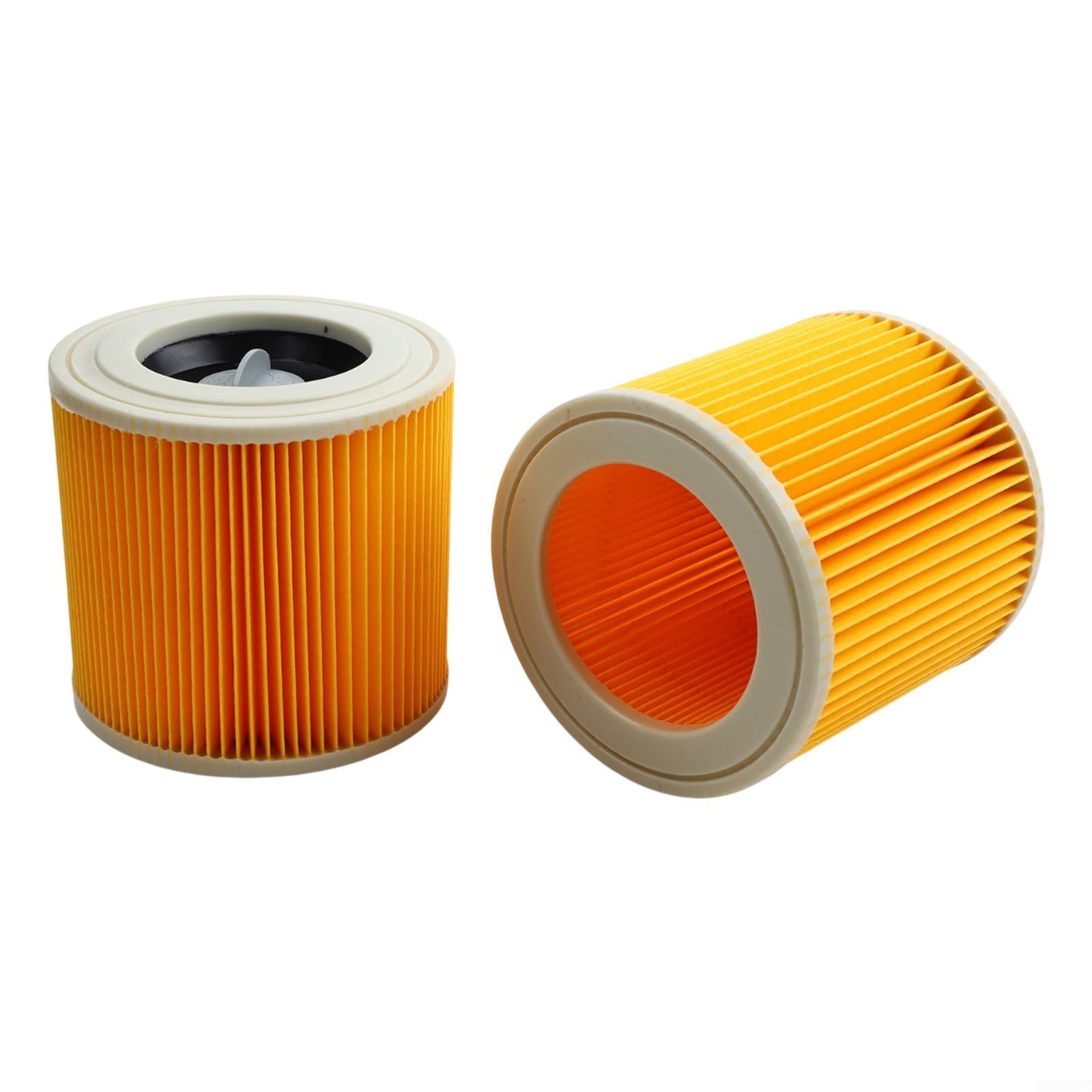 Lot de 6 filtres HEPA et sacs textiles pour Karcher MV1 MV2 WD1 WD2 WD3 Series, sacs à poussière en tissu avec couvercle moteur, filtration efficace pour le nettoyage de la maison