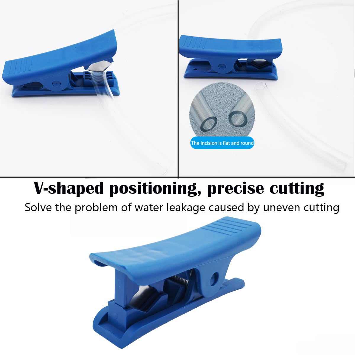 Tubo PVC Trasparente 5 Metri - Tubo Flessibile Per Acqua Con Tagliatubi, Diametro 6mm/9mm