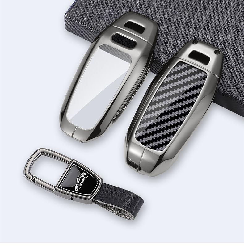 Funda de llave para Audi A6 Avant e-Tron carcasa inteligente protector llave S6 2025 7