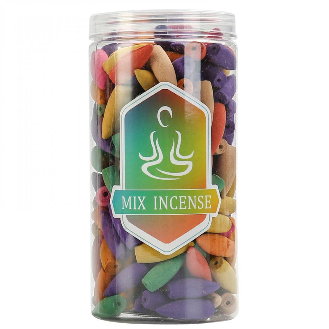 Amazon.co.jp: shilanmei お香 お香立て 倒流香 流川香 200個 不思議