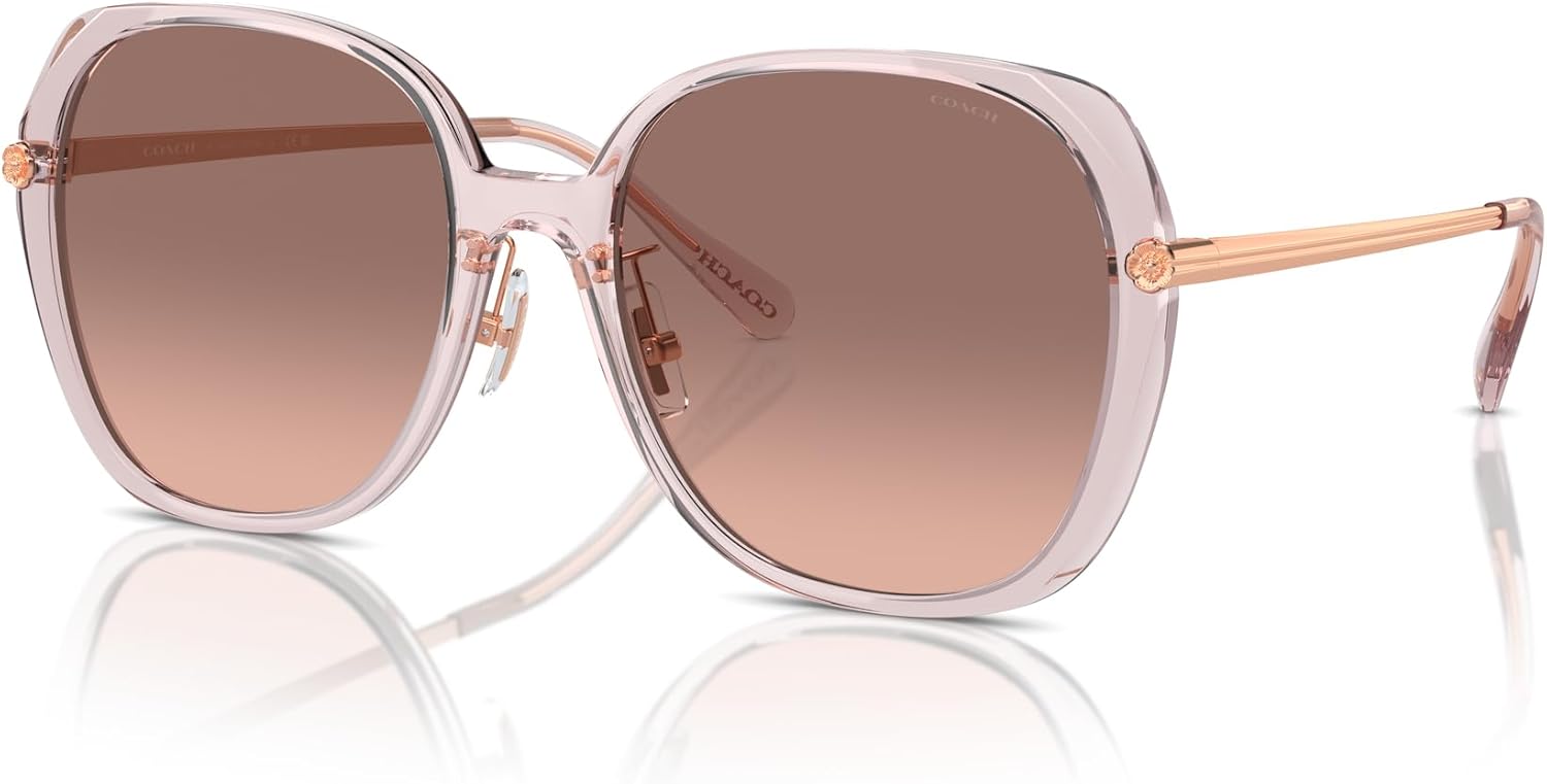 COACH womens Hc8403d Square Sunglasses