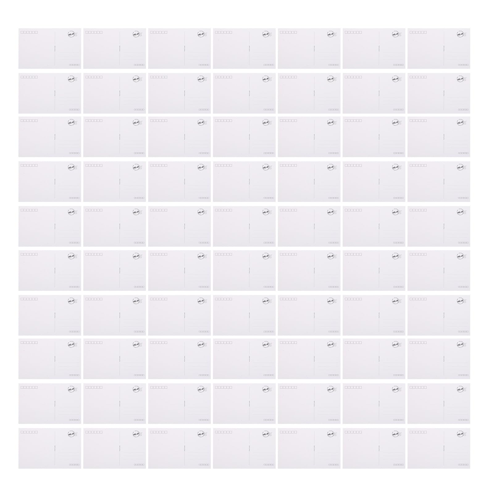 120 Leere Postkarten 4x6 Zoll Weißes Kartonpapier zum Schreiben