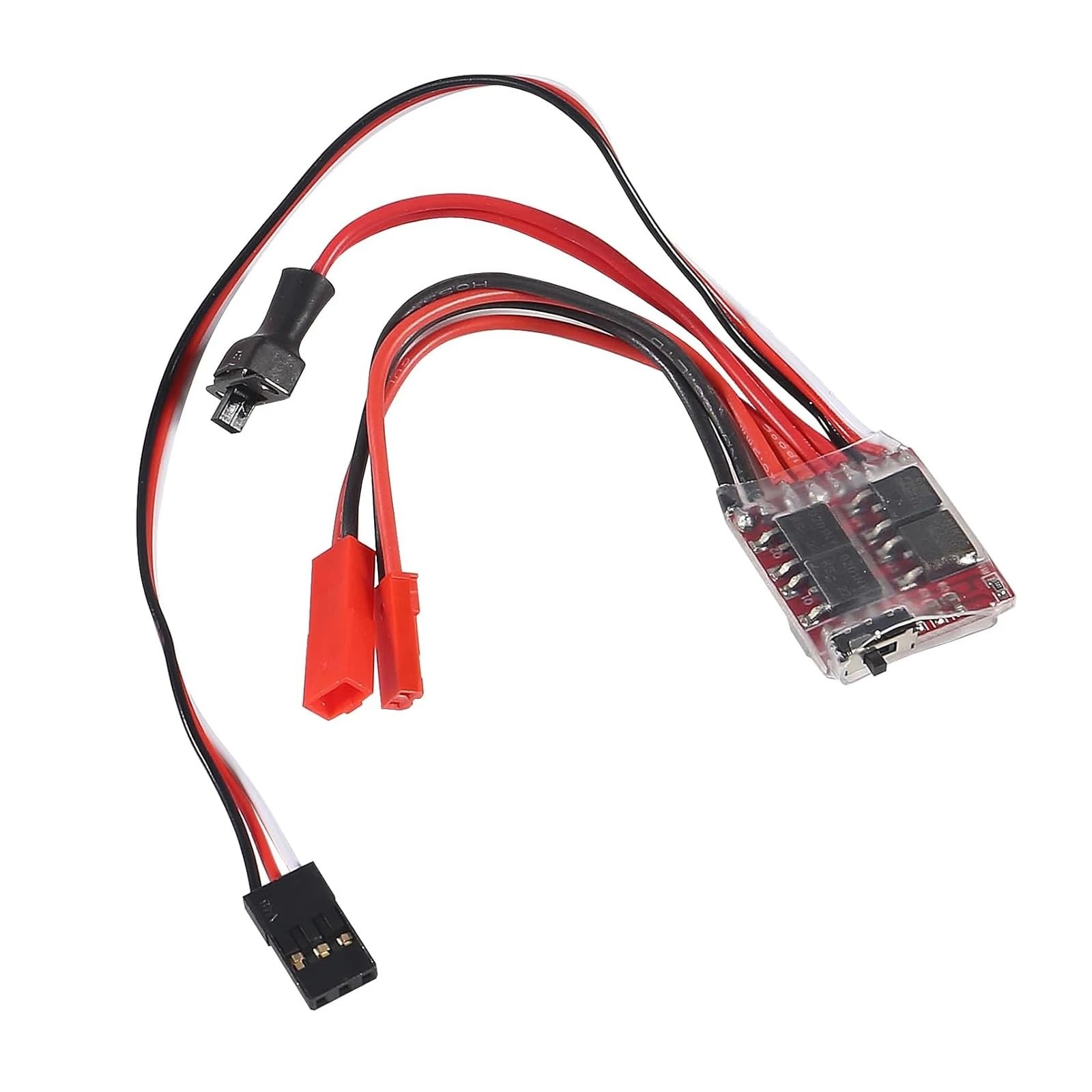 Per Mini Spazzolato ESC Regolatore Velocità Del Motore 2KHz Avanti Retromarcia Freno RC 2S Auto Modificata Sostituzione Off Road Veicoli Camion ESC RC
