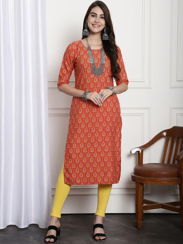 Image of Kurta for Women||Kurta||Casual Kurta|| Women's Kurta||New Fashionable Kurti ||Office Kurta for Women