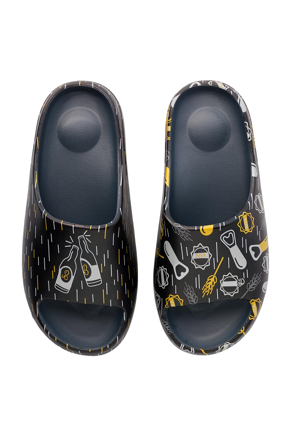 Dedoles Ciabatte & Pantofole Donna Uomo & Bambini Sandali per Spiaggia e Piscina con tanti Design Patatine Fiori Volpe Lama Nuvole Ketchup Regalo