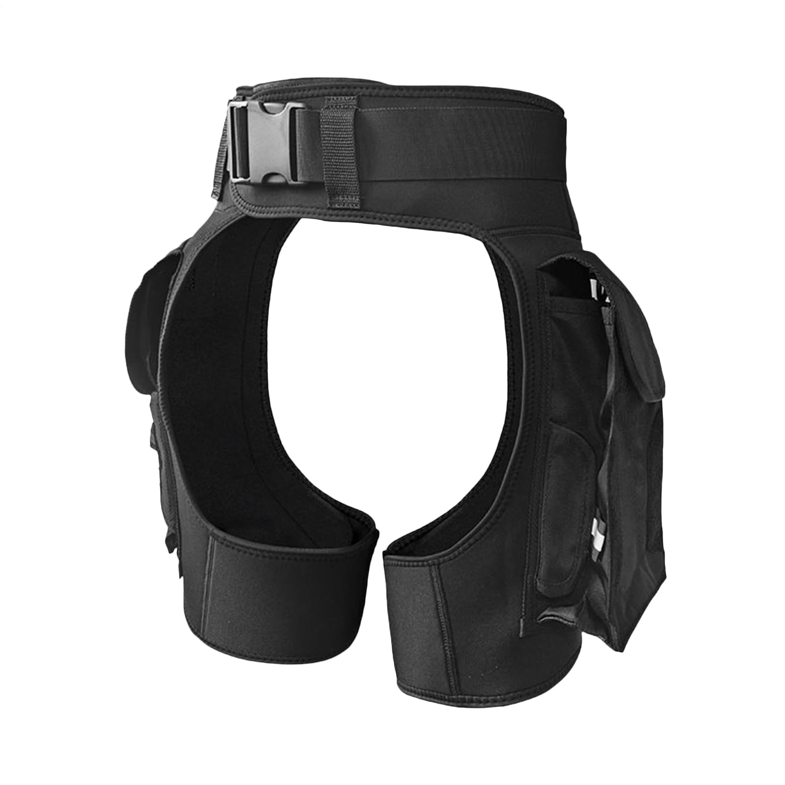 Pantaloncini da sub, con design a cavallo aperto, da uomo, con tasche per immersioni, regolabili, per surf, nuoto, vela, avventure all'aria aperta, sport acquatici