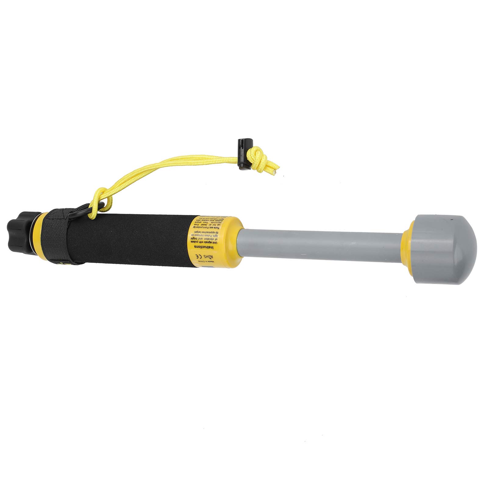 Rilevatore di metalli professionale a induzione di impulsi Localizzatore di metalli subacqueo tenuto in mano con allarme LED a vibrazione per immersioni subacquee Tesoro 38