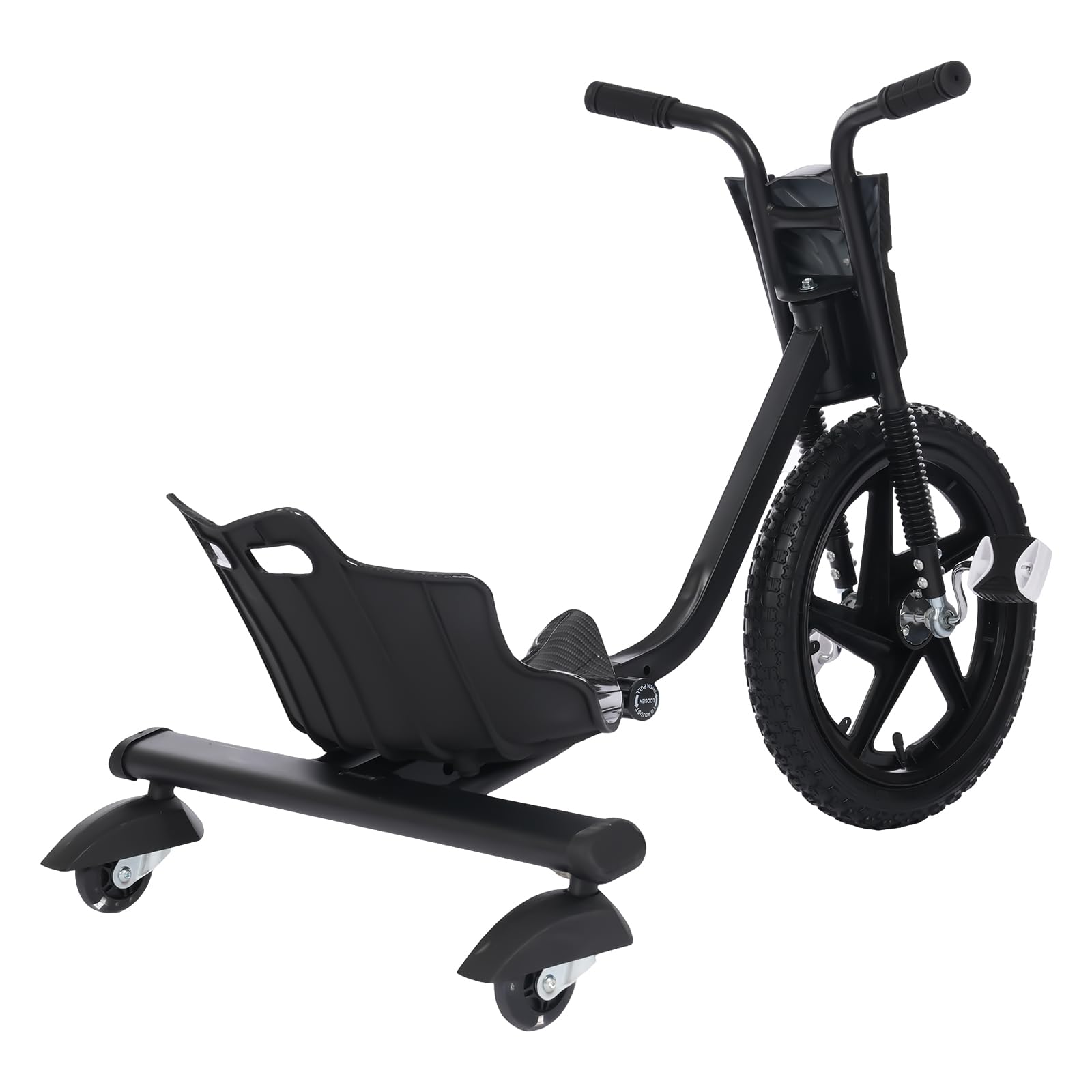 Drift Trike Enfant 3 Roues 90x68x60 cm - Charge 80 kg - Manuel Bleu