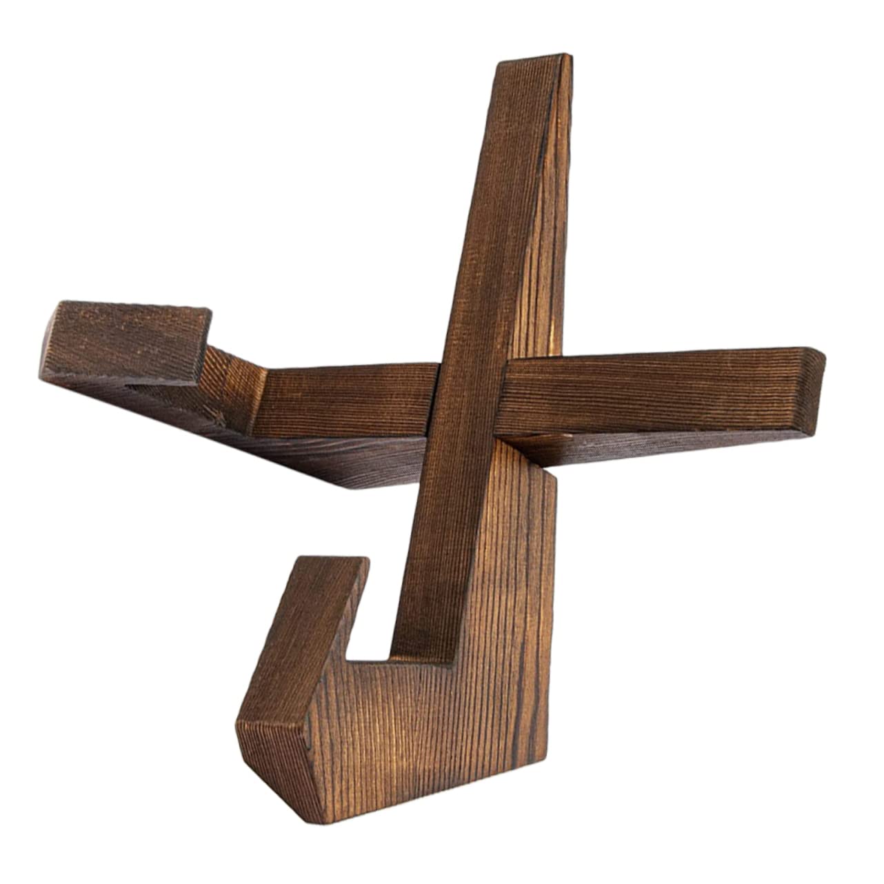 Cabilock Bookshelf Recipe Book Stand Kitchen Stand Recipe Reading Stand Book Stand for Reading Recipe Stand for Kitchen Counter Book Reading Stand Recipe Card Stand Pine Charcoal