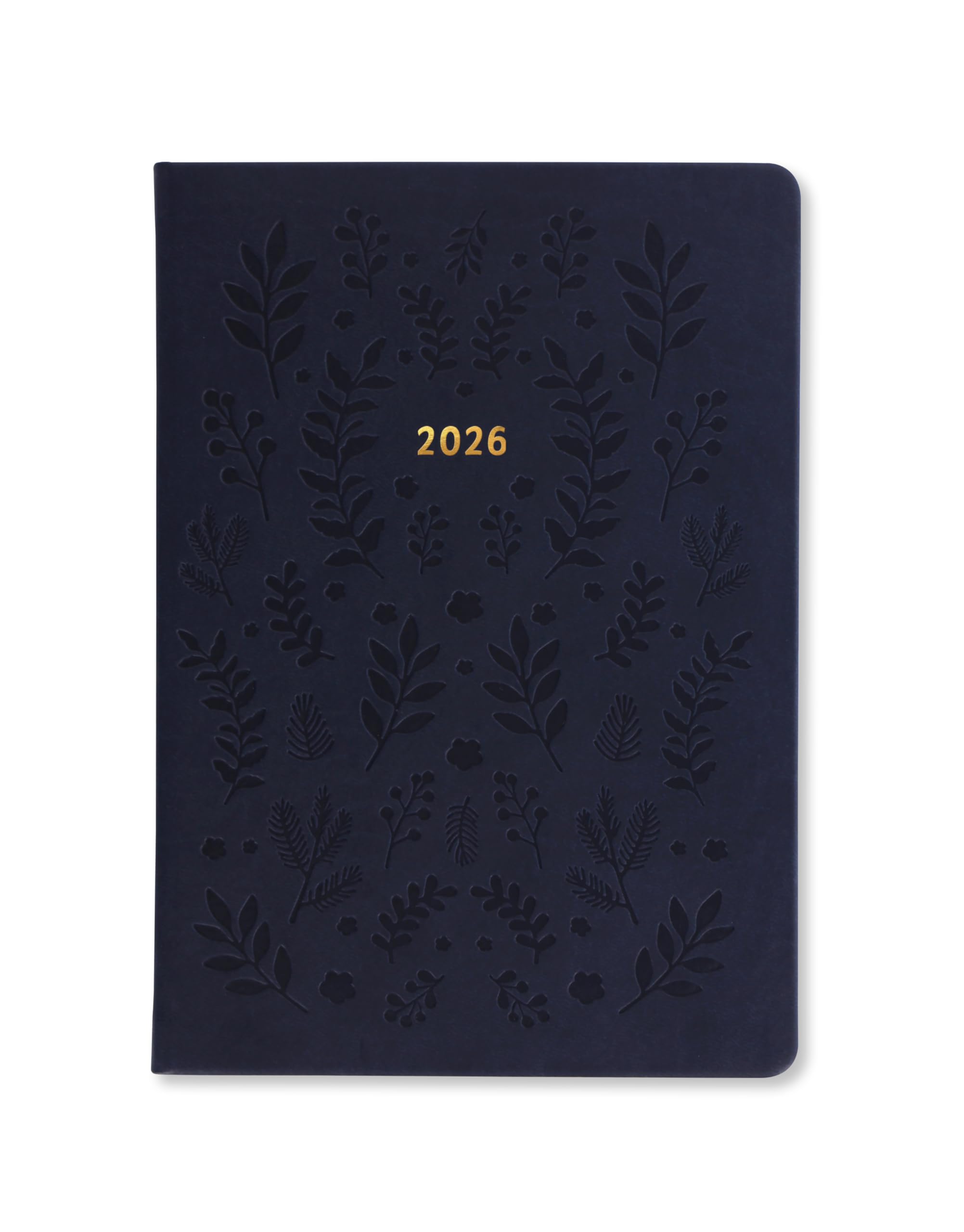Letts of London Woodland A5 week to view 2026 diary - Navy 26-082165