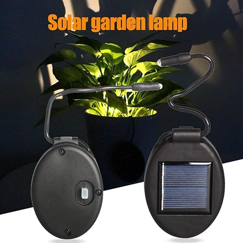 Miniatura 2 de Heaven2017 - Juego de 2 luces solares impermeables para macetas y plantas al aire libre