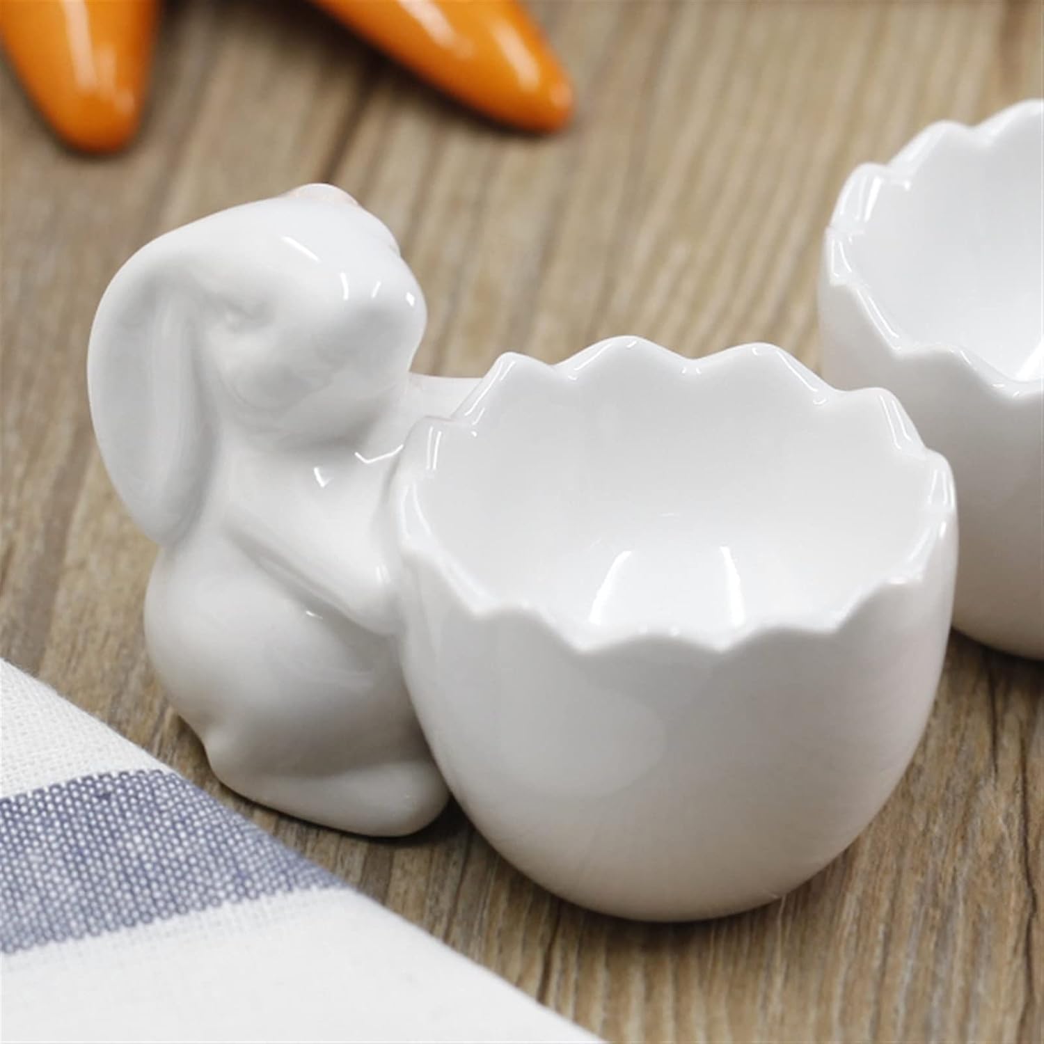 Egg Cups Ceramic Breakfast Egg Cup Holder