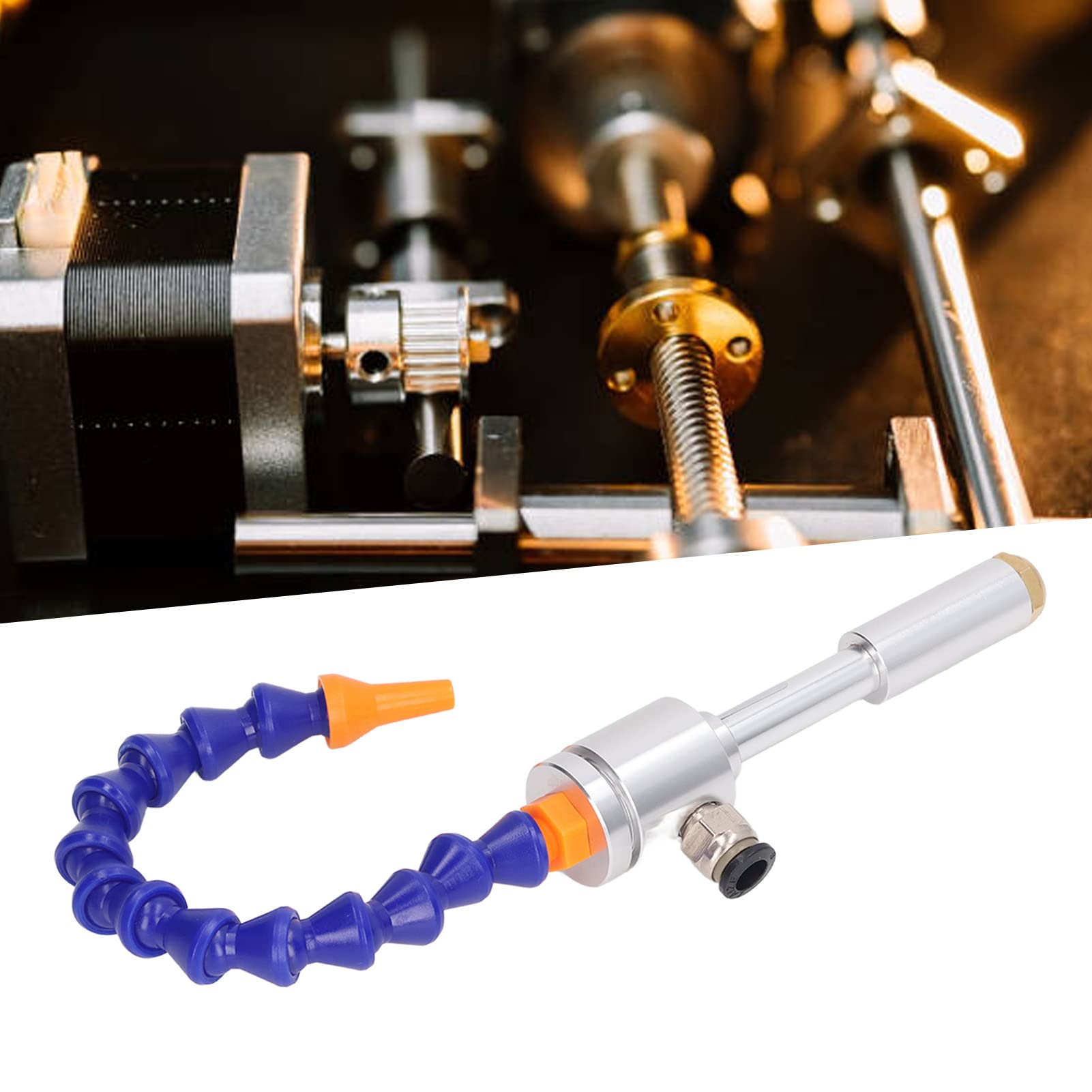 Kit de Pistolet de Refroidissement à Air Froid, Pistolet de Refroidissement Sec à Air Chaud Pistolet à Air Froid en Alliage D'aluminium avec Tube Tube Universel