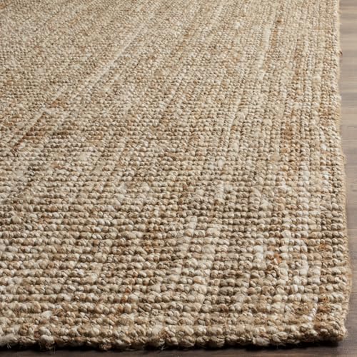 Tapete decorativo SAFAVIEH 4x6 pies de yute natural miniatura 5
