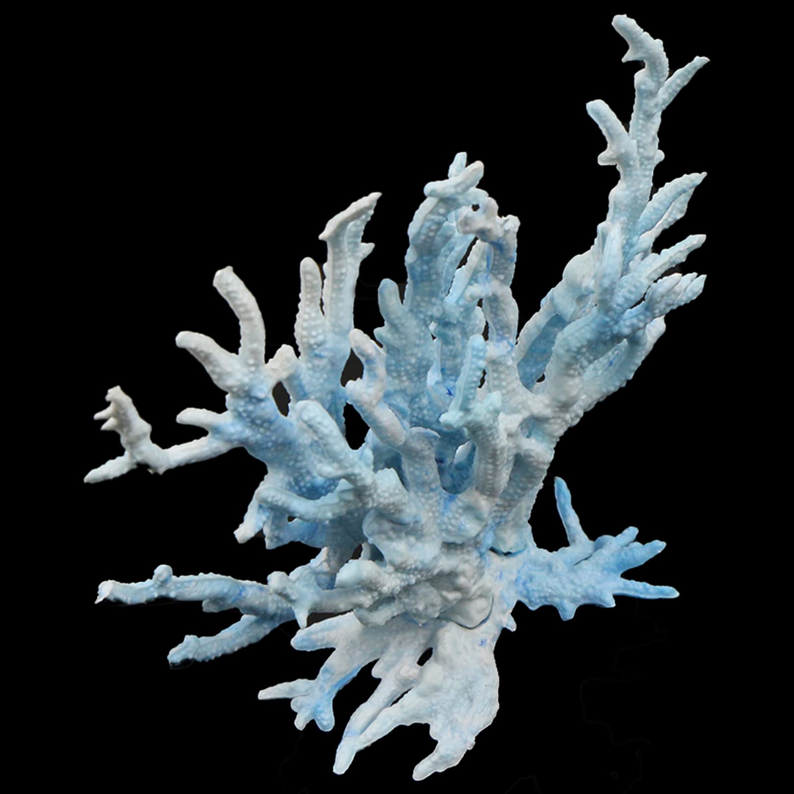 Jinminamz Acquario Piantine Artificiale Corallo Pesce Plastico Simulazione Albero Ornamenti Paesaggio Decorazione Micromodello Blu