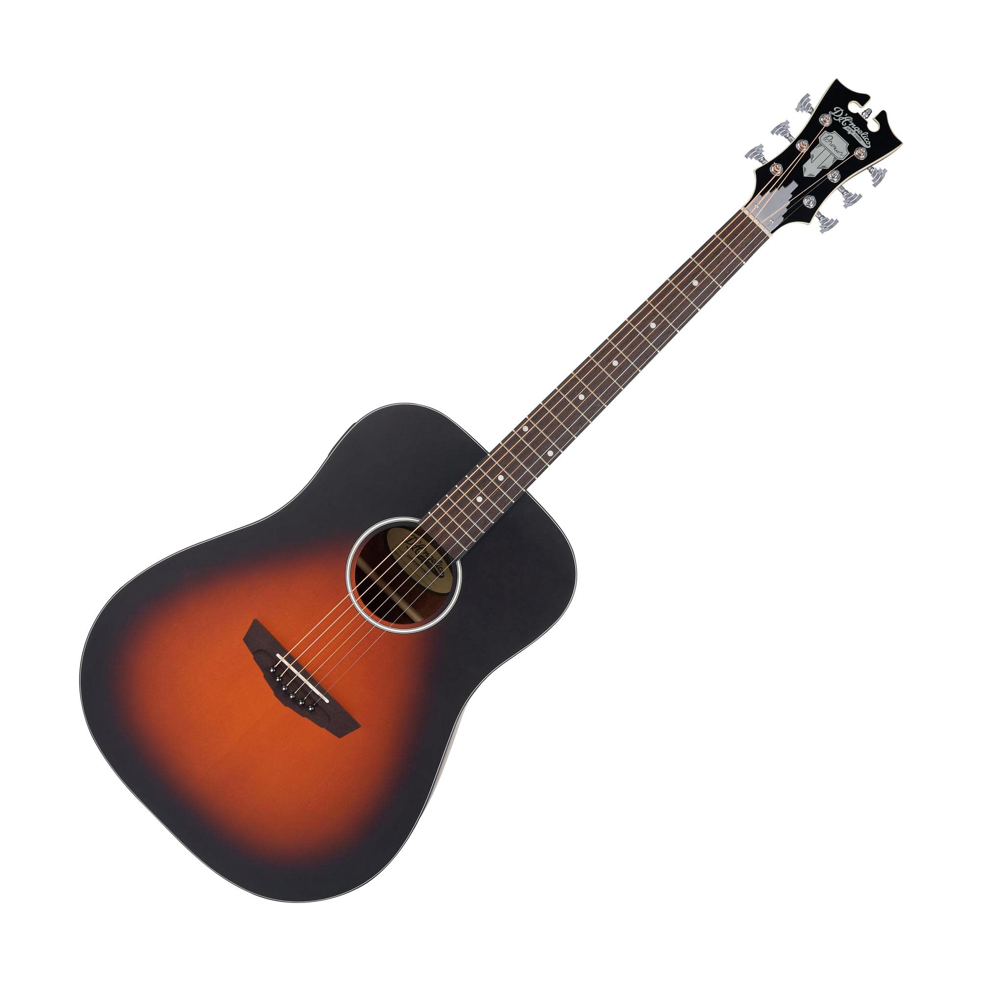 D'Angelico Premier Lexington LS Satin Vintage Sunburst Electro-Acoustic Guitar