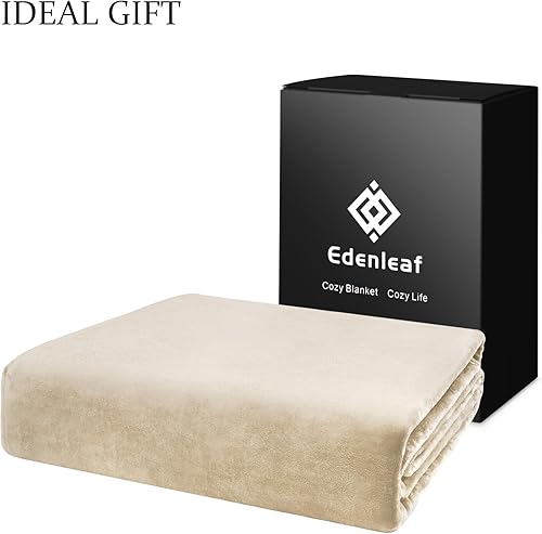 Miniatura 5 de Manta grande tamaño King, manta suave extra grande de 120 x 120 pulgadas, manta California King para toda la familia, cama, sofá, viajes,