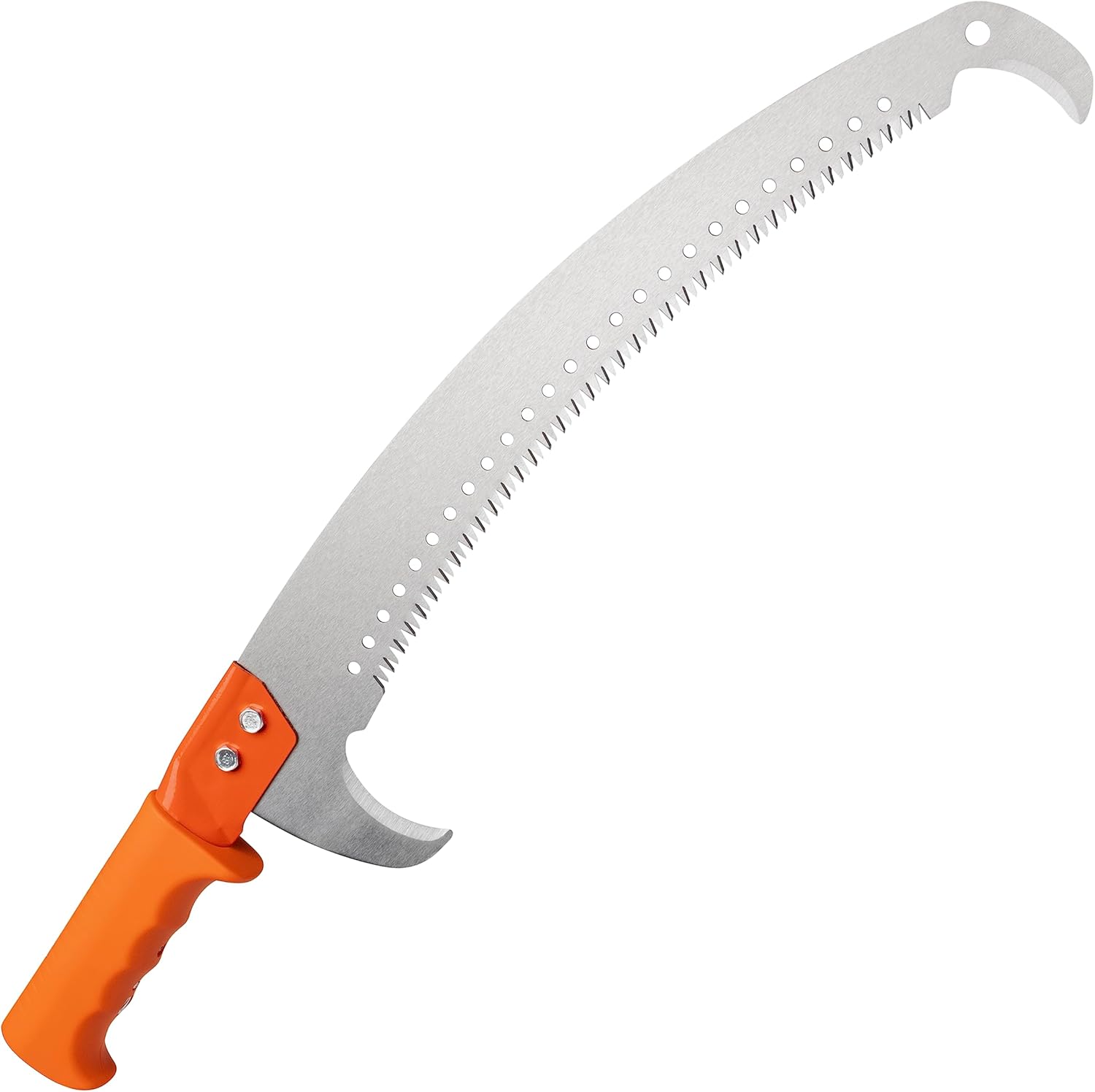 14inch Light Weight Manual Pruning Saw with Sharpened Hooks Ends for Hand & Extension Pole Use (EXTENSION POLE SOLD SEPARATELY) EZ Smart Pruning Saw