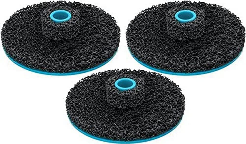 HAZET Ersatz-Schleifscheiben 4960F-0160/3 – 3-teiliges 160 mm Set