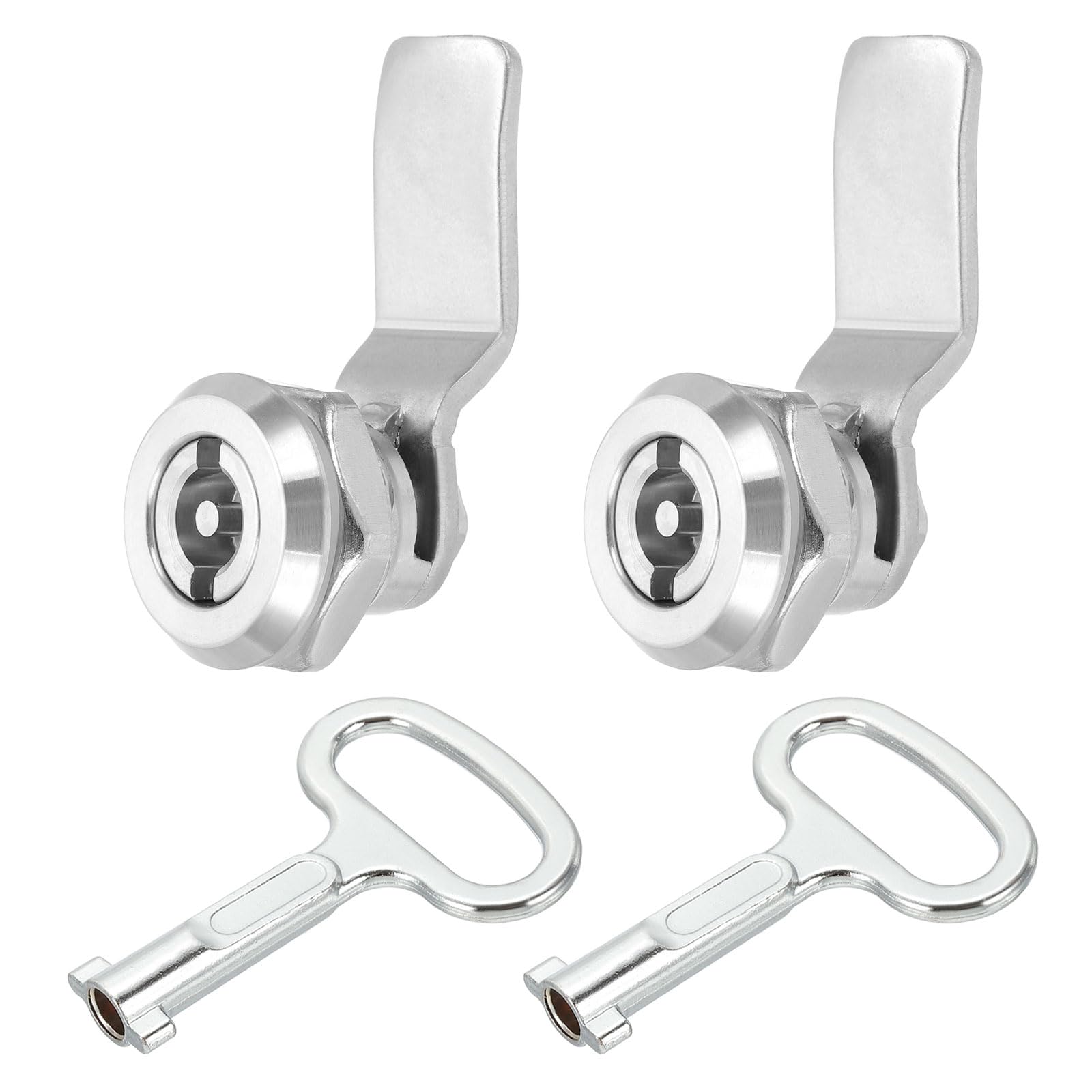 Serrure à came tubulaire anticorrosion en acier inox 304 avec clés PATIKIL