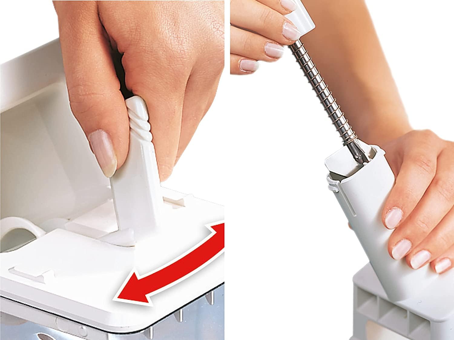 Leifheit Dénoyauteur prunes automatique, dénoyauteur mirabelle utilisation rapide et simple, dénoyauteur prune nettoyage facile, ustensiles de cuisine 37300