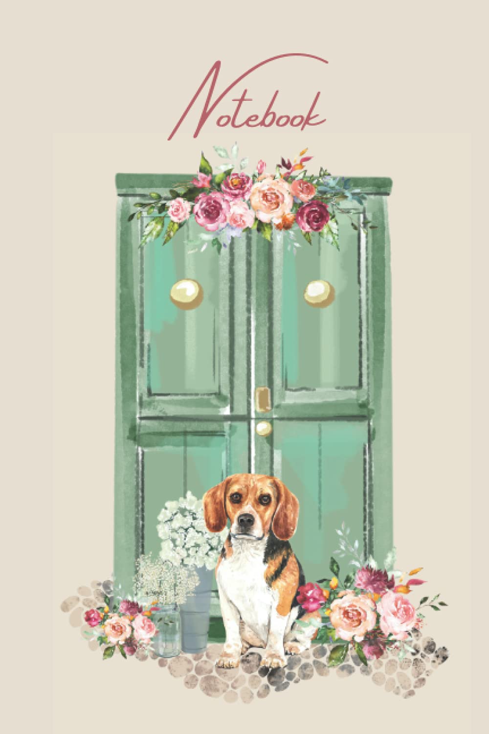 Notebook: Cute Dog & Puppy Lover Journal/Notebook