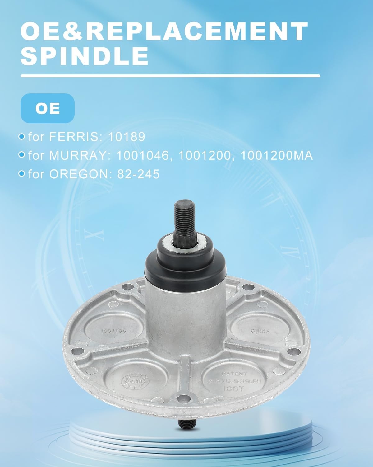 ACEBRI 1001200MA Spindle Assembly for Murray 1001200 1001046 Mandrel Assembly 38" 40" 42" 46" Lawn Mower for Murray 385000 405000 425001 1 Pack