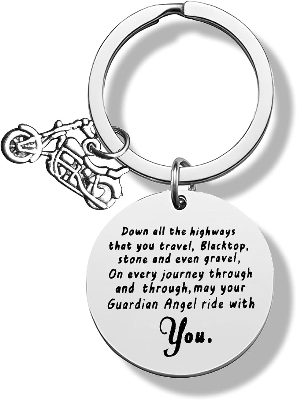 Drive Safely Keychain Ride Safe Gift New Driver Gift Biker