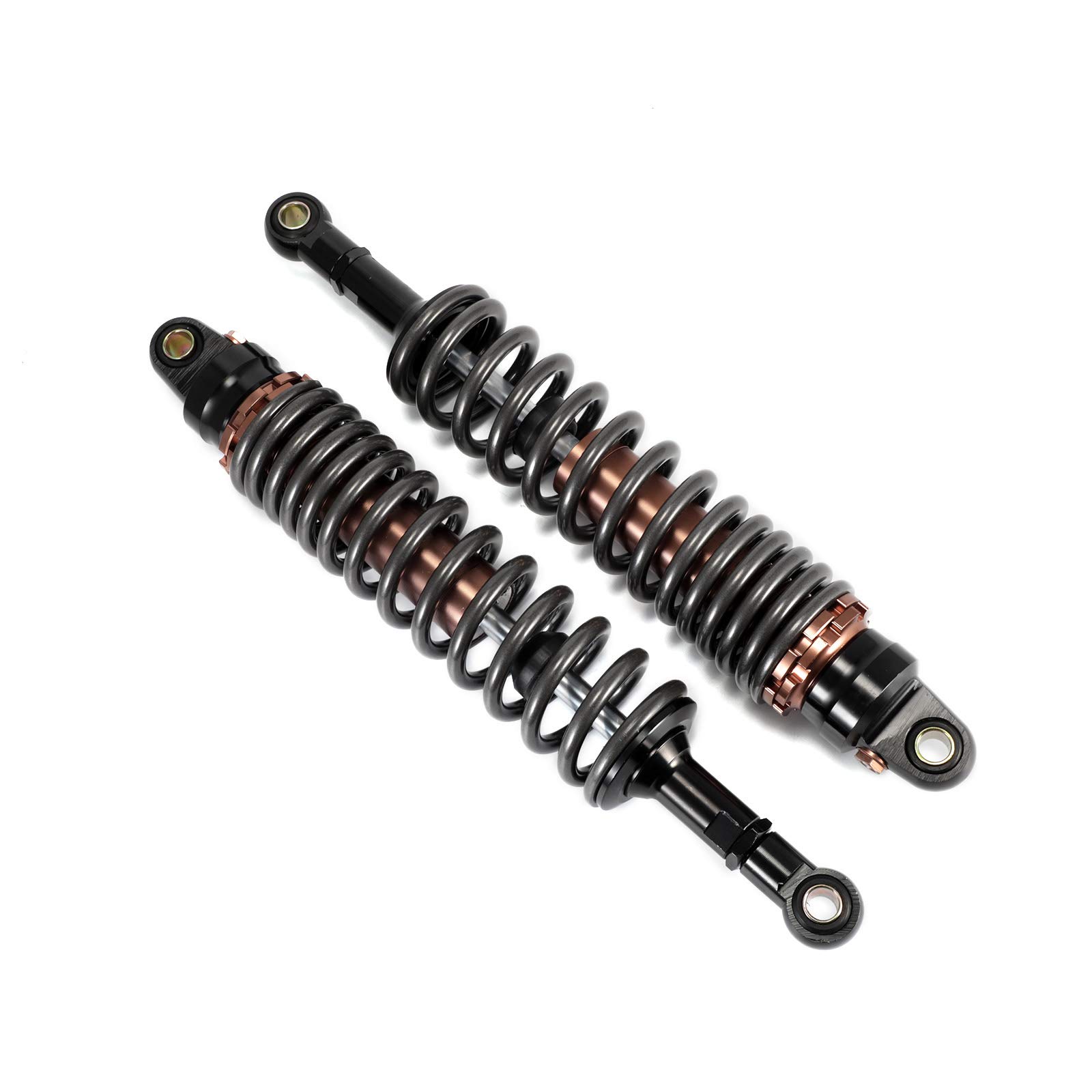 400mm 15.75 Pouce 8mm Ressort Universel Moto Air Amortisseur Arrière Suspension ATV Quad Scooter Dirt Bike Pour YZF-R1 R6 125 XC EXC XCF Titane