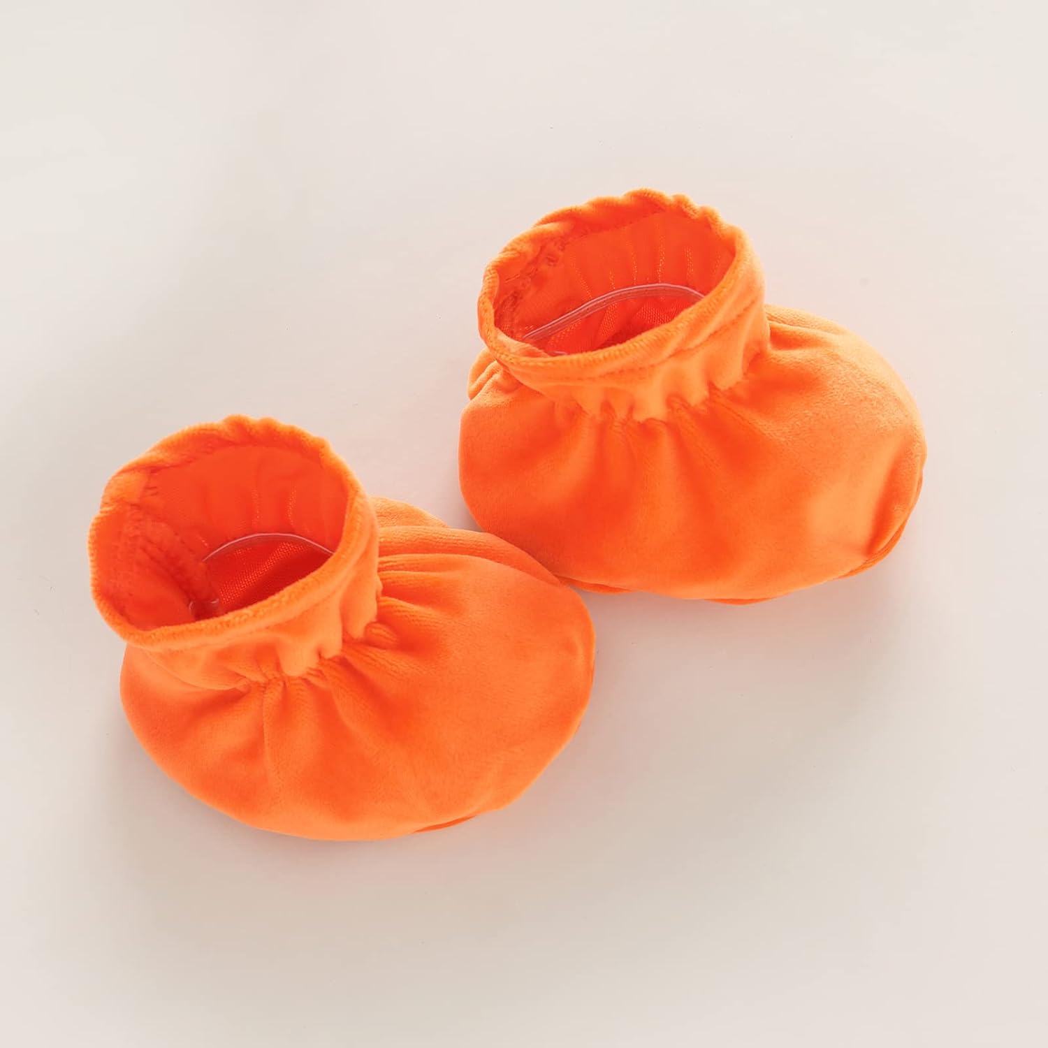 Infant Baby Girl Boy Halloween Costumes Sleeveless Pumpkin Romper Tank Top Hat Socks 3Pcs Halloween Outfit