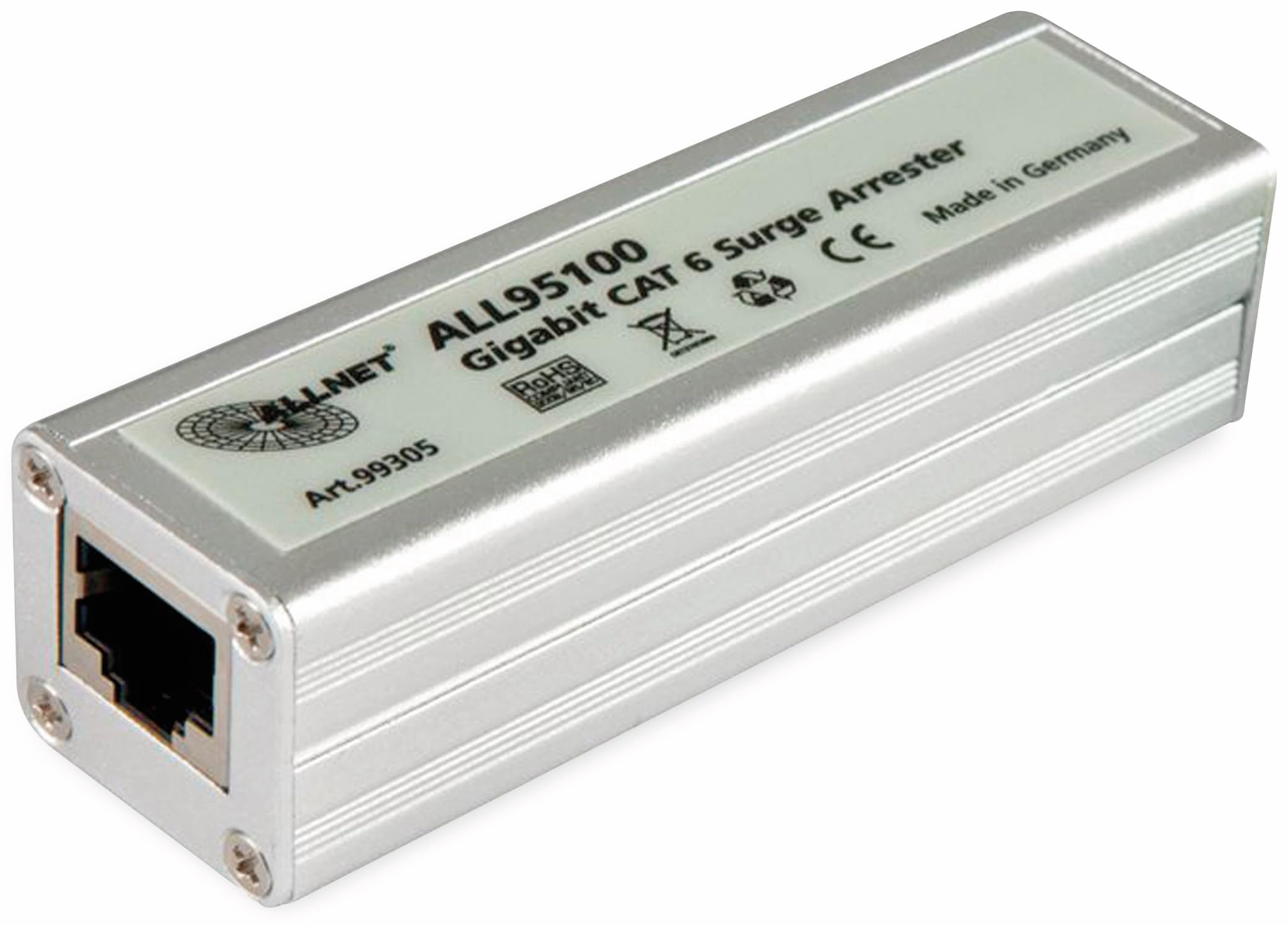 ALLNET ALL95100 LAN Ueberspannungsschutz 10/100/1000 1St