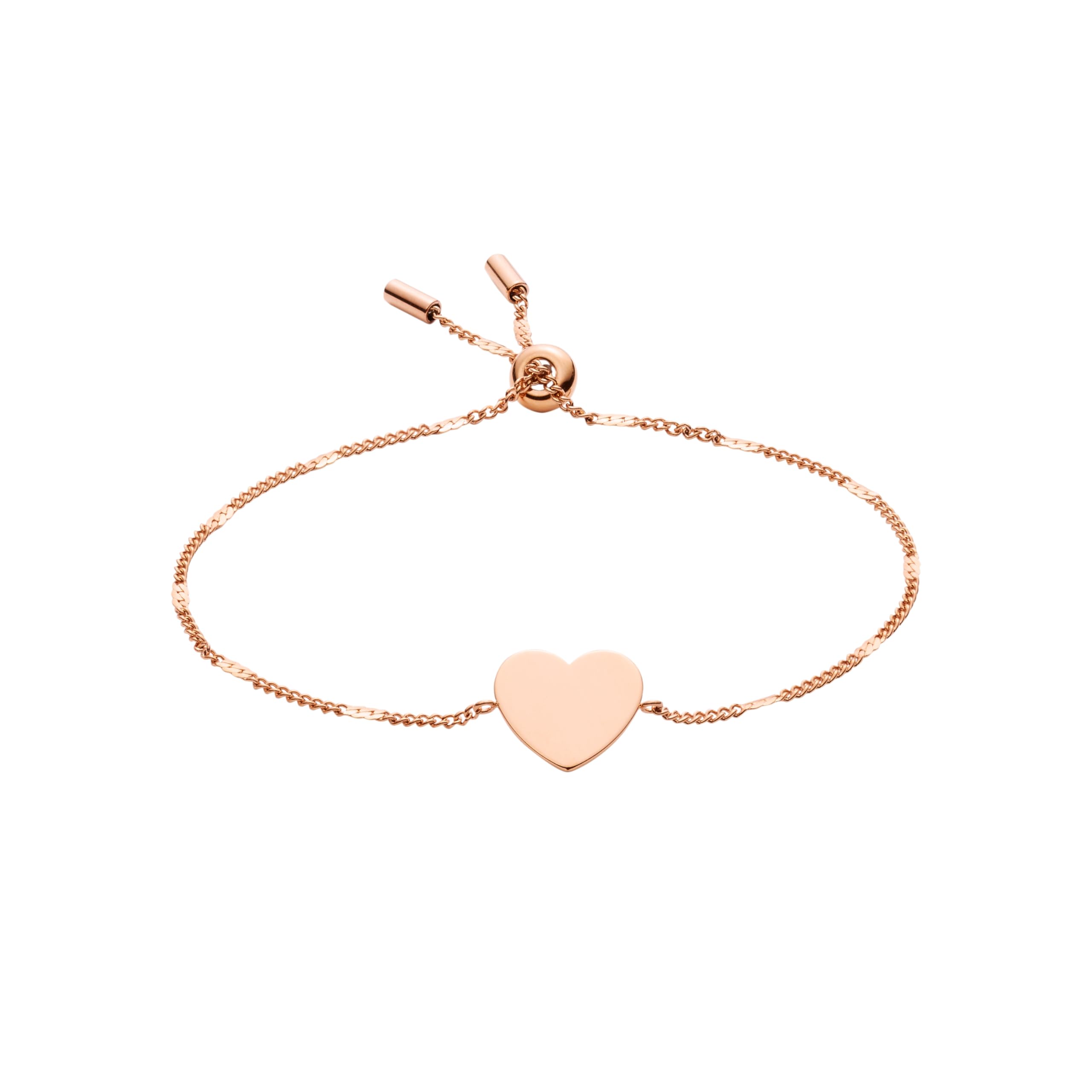 Fossil Armband Für Frauen Classics, Min.Innere Länge:165mm Rose Gold Edelstahl Armband, JF02965791