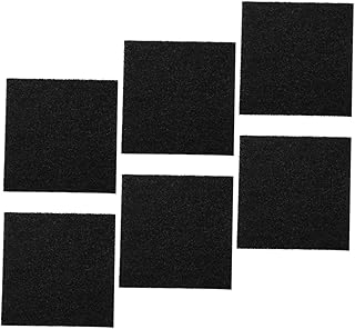 STOBAZA Kitchen 6pcs Trash Can Filter Deodorizers for Home Litter Box Deodorizer Sponge Filters Activated Charcoal Compost Bin Replacement Filters