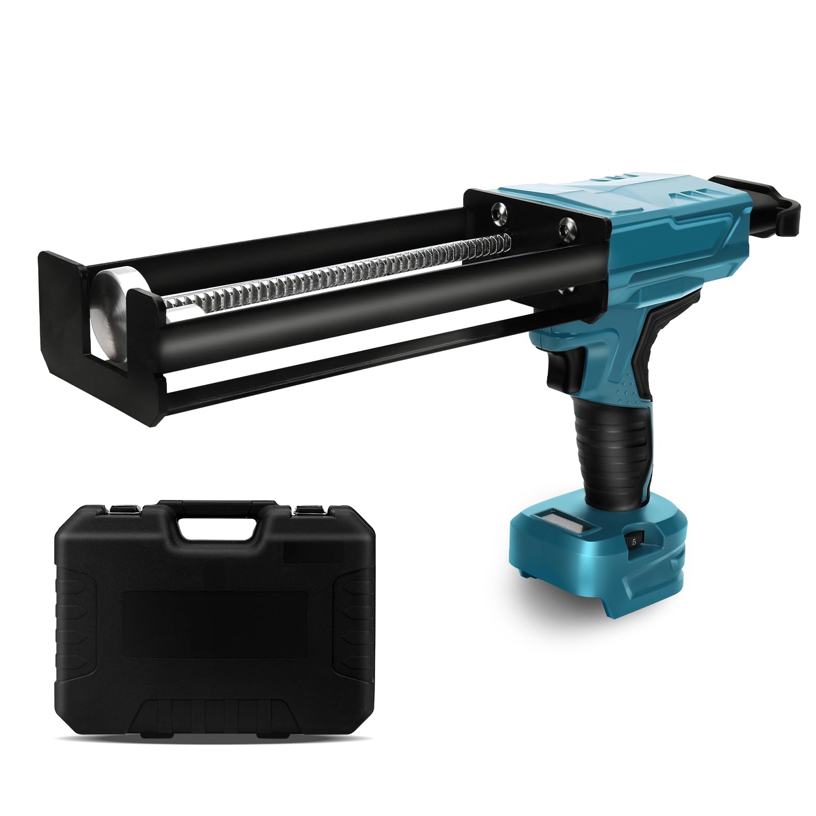 Pistola Per Silicone A Batteria 18V - Compatibile Makita, 4 Velocità Regolabili, Luce LED, Senza Fili, Professionale - Foto 14