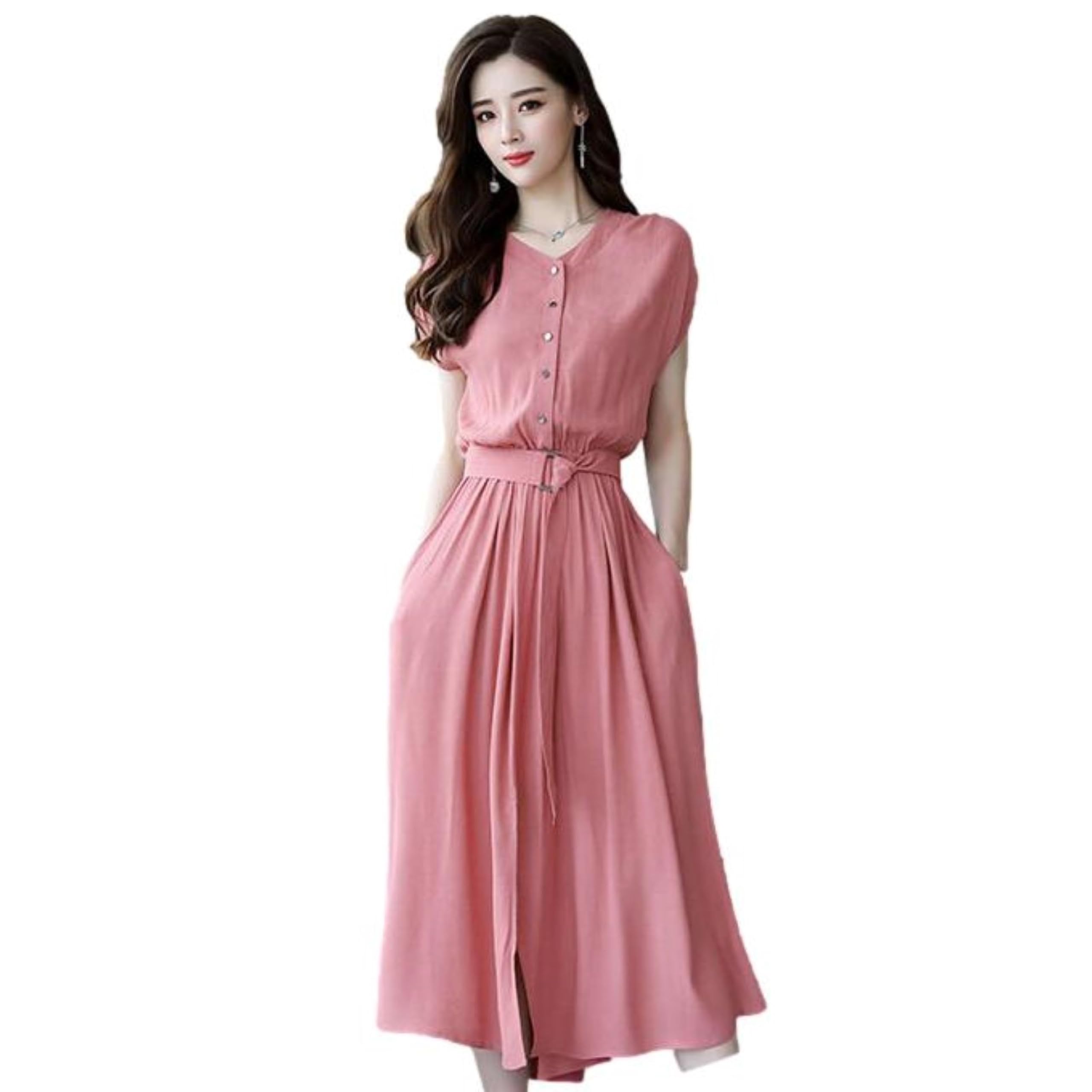 【美品】ブルーガール ブルマリン 襟元袖フリル Aラインフレアワンピース 182722477.jpg?cmsp_timestamp=