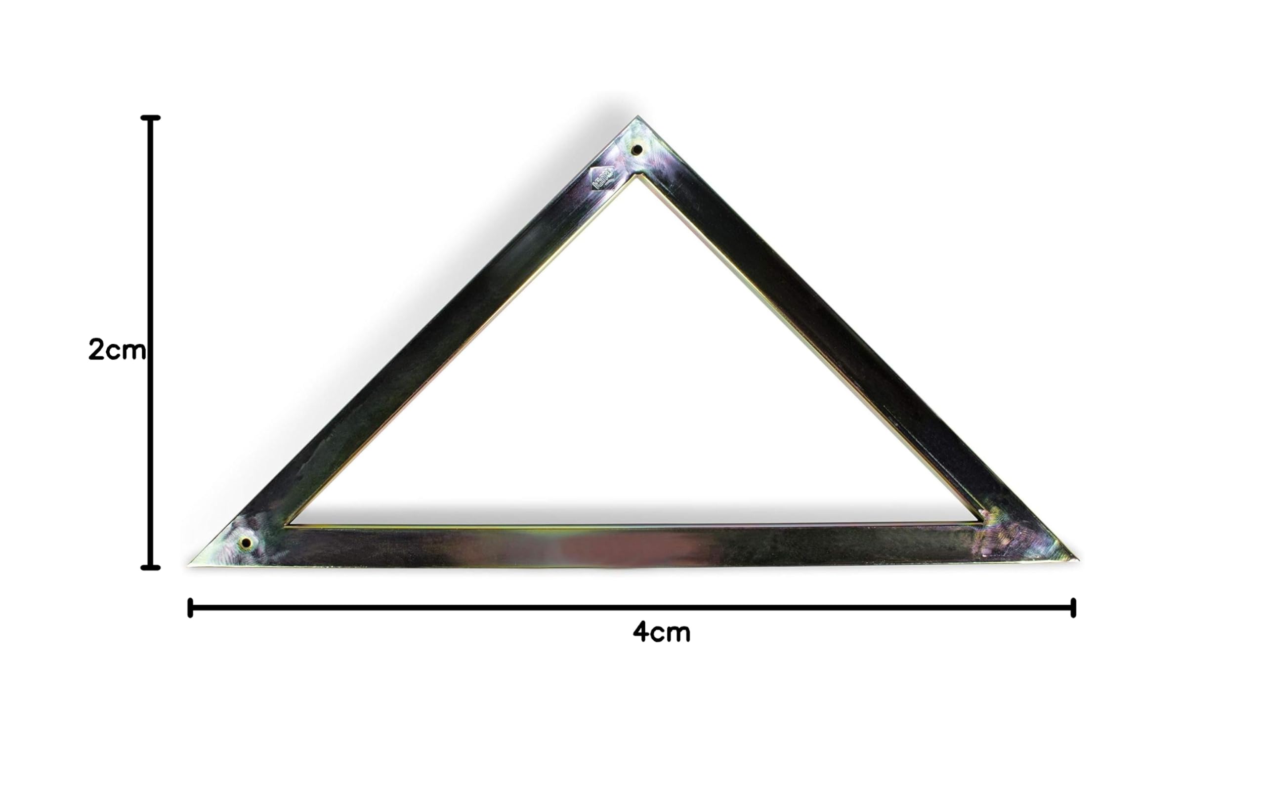 RUBI 60994 Escuadra, Gris, 80 cm