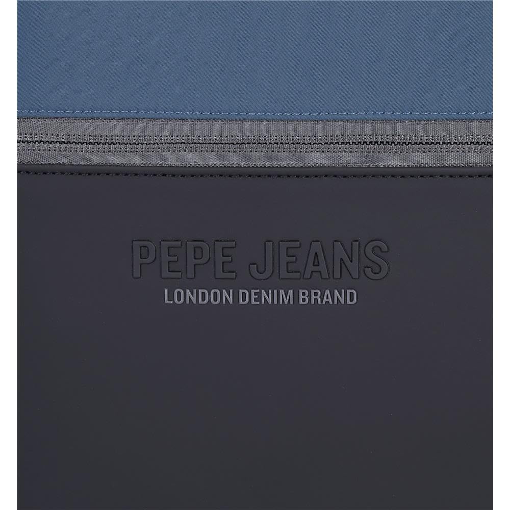 Pepe Jeans Sail up Obudowa na messenger Portatablet Niebieski 22x27x8 cm Poliester i PU by Joumma Bags, Niebieski, Talla única, Torba na ramię