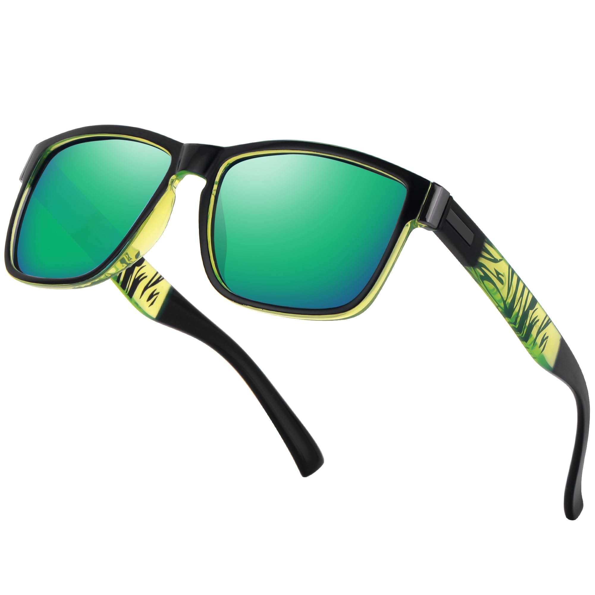 Perkanion Sonnenbrille Herren Polarisiert Sonnen Brille für Männer mit UV400 Sunglasses Men Polarisationsbrille Angeln Polar View Polbrille Autofahren