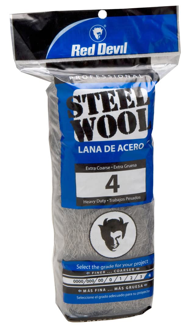 Red Devil Steel Wool - Extra Coarse (Pack of 96) -1