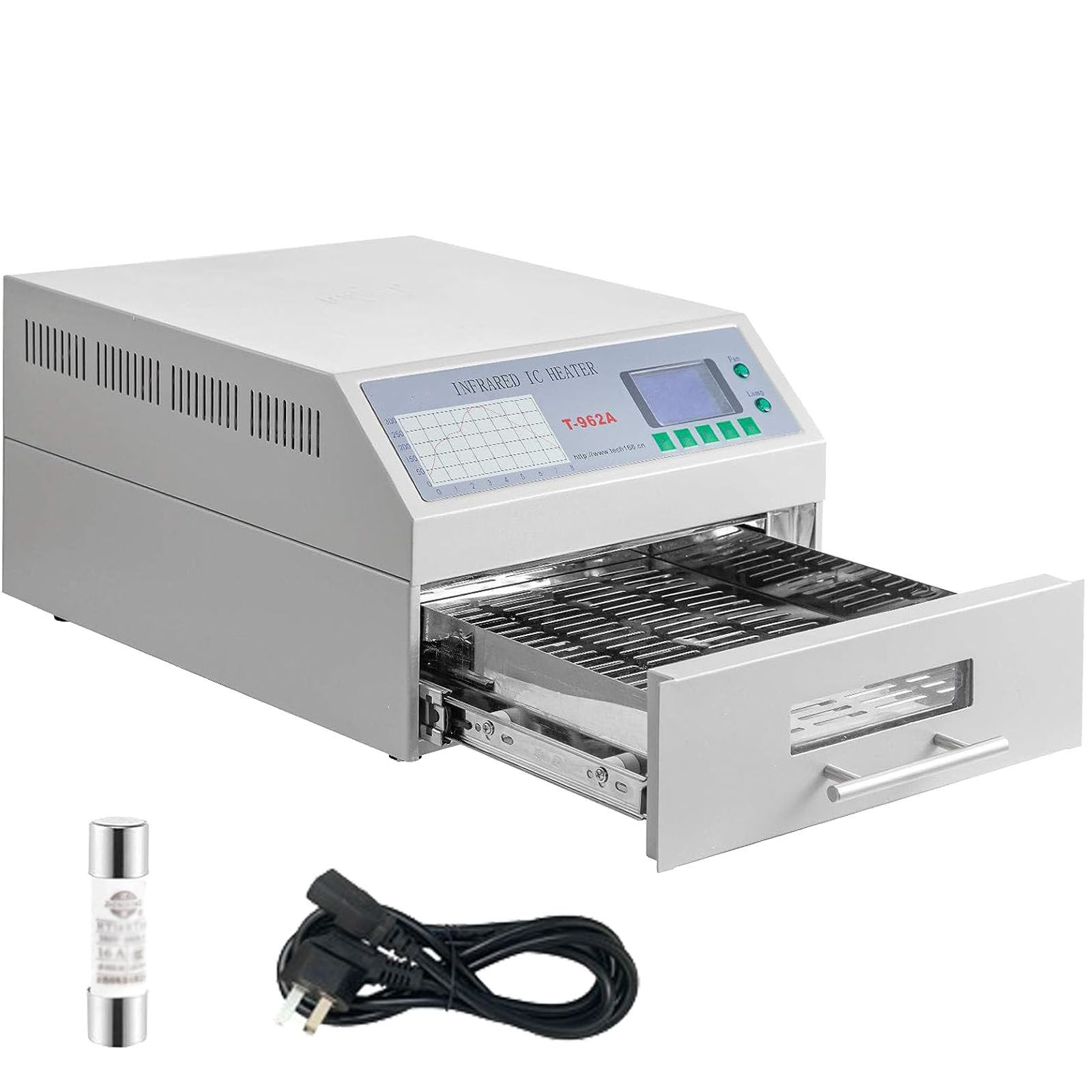 Amazon.co.jp: リフローはんだ付けマシンT-962/T-962A、自動リフロー